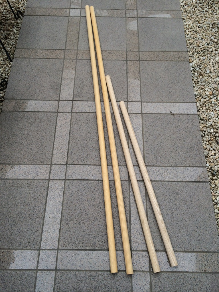 タープ用の木製ポールを自作する 後半 脱初心者を目指すファミリーキャンプ