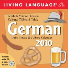 German Living Language 2010 Desk Calendar (5.25 " x 5.0 ")