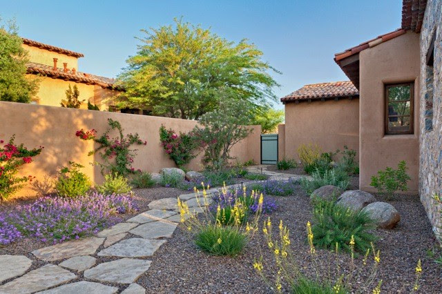Silverleaf Colorful Xeriscape - Southwestern - Landscape ...
