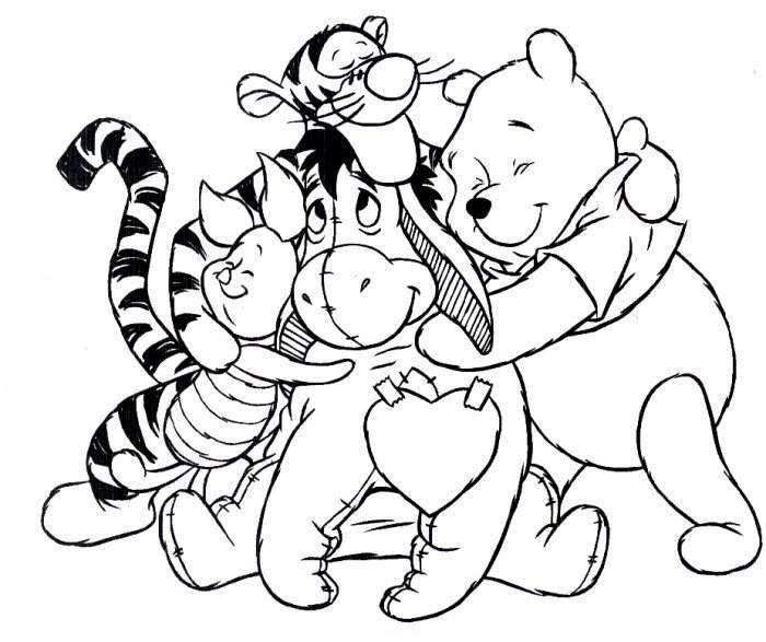 Eeyore Coloring Pages At Getdrawings Free Download
