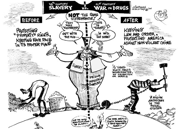 18th Century Slavery – 21st Century War on Drugs