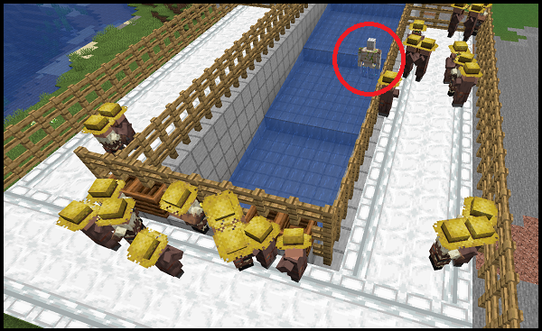 前回建築したアイアンゴーレムトラップに発生した問題点を修正する回 のんびりマイクラ生活ver 2