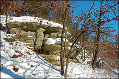 Winter Outcropping
