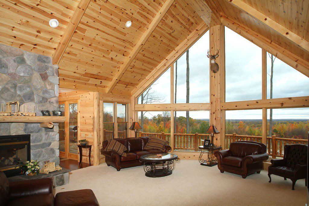 Knotty Pine Paneling | WoodHaven Log & Lumber