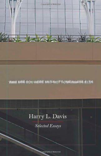 Why Are You Here and Not Somewhere Else: Selected Essays, by Harry L. Davis