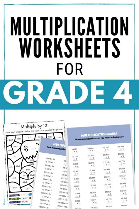  multiplication worksheets for grade 4 free printable pdfs hess