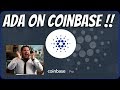 Will Cardano Ever Be On Coinbase : Cardano Ada Explodiert Nach Coinbase Listing Und Hat Noch Grosses Vor : Meanwhile, the bank's strategists also warned the potential unlocking of shares in the grayscale bitcoin trust (gbtc) could become a source of downside risk for the bitcoin price.