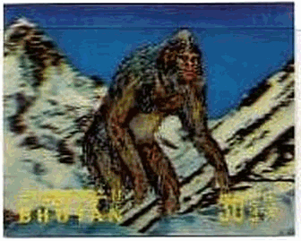 宇宙人や雪男等のｕｍａ 未確認動物 架空の生物 ペガサス ドラゴン やオーパーツの切手や写真