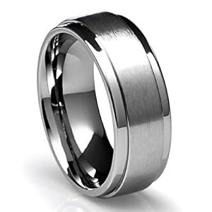 Mens wedding rings titanium bands