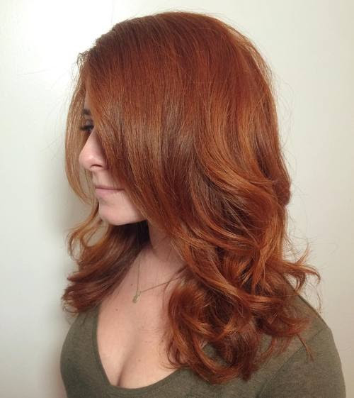 Medium Layered Elegant Hairstyle