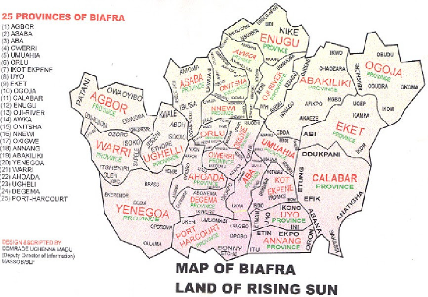Biafra Maps
