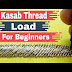Kasab Thread Load Stitch for beginners | Aari Work