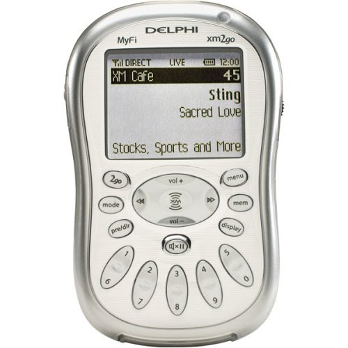 Delphi MyFi XM2GO Portable XM Satellite Radio Receiver with Home / Car Kits