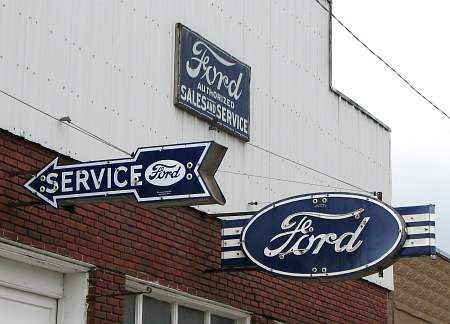 Grandpas Old Ford Garage Desoto Kansas