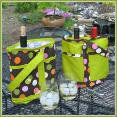 Sew Wine Totes – Free PDF Pattern by Wives of Whitewood