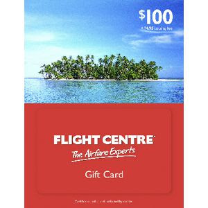 Flight Centre Gift Card $100 | Officeworks