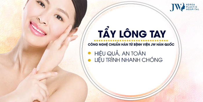 tẩy lông tay