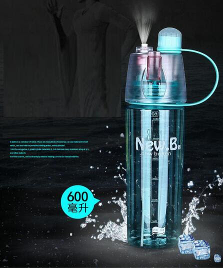 600ml Leak Proof Sports Spray Plastic Water Bottle With Spray Mist Plastic Drink Bottle For Kids Students Buy Sports Spray Water Bottle 600ml Plastic Water Bottle Plastic Bottle For Kids Students Product On