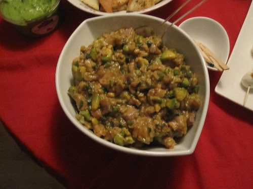 Melanie and Daniela's tuna tartare