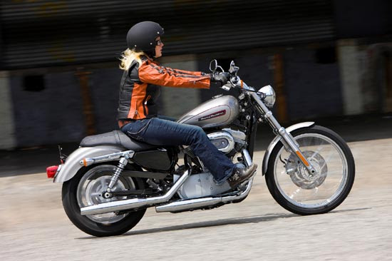 Harley Davidson Sportster Motorcycle 883 Custom XL883C