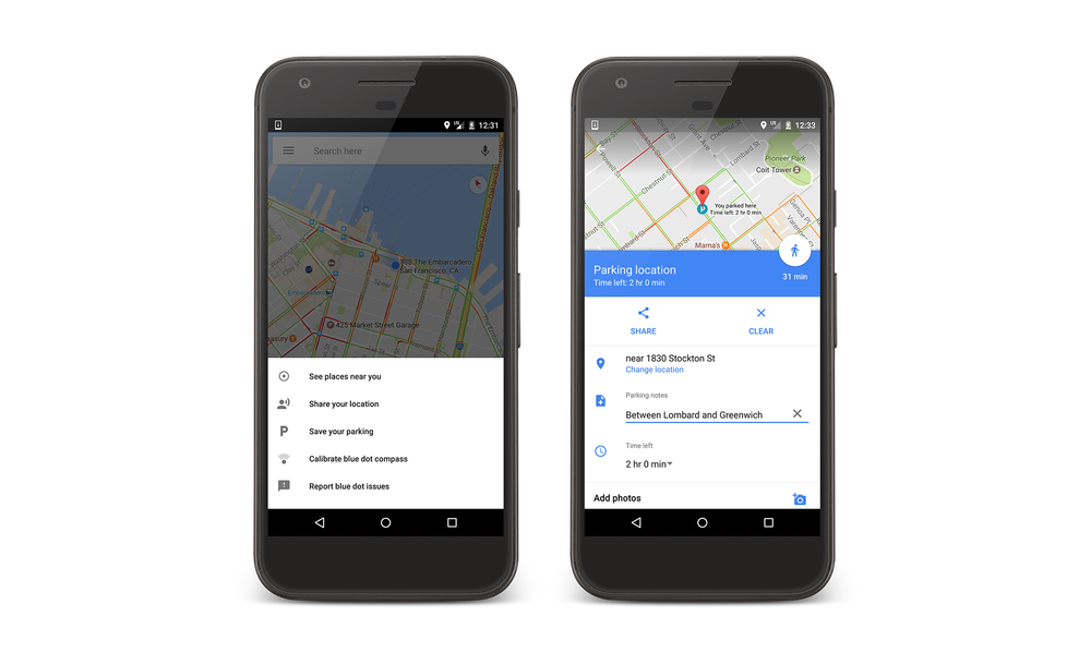 خرائط قوقل تساعدك الآن على تذكّر مكان توقف سيارتك