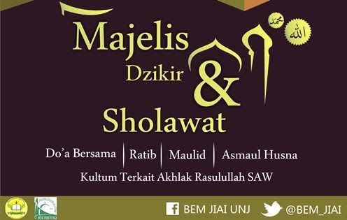 Majlis Dzikir Setiap Selasa @Musholla FIS