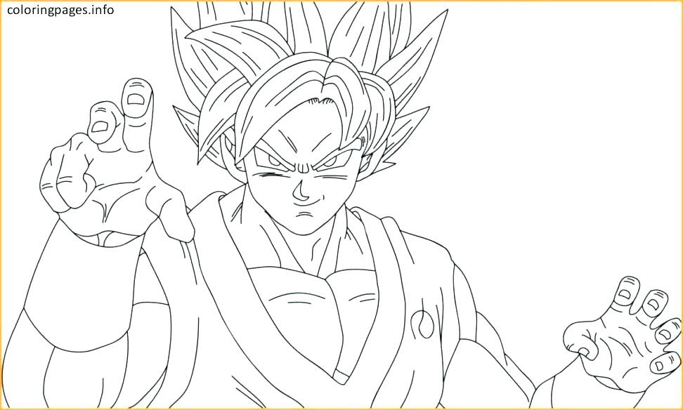 Dragon Ball Z Coloring Pages Games At Getdrawings Free Download