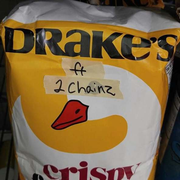 This fry mix coming in at number one on the charts.