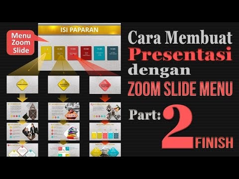 Cara Membuat Presentasi dengan Menu Zoom Slide