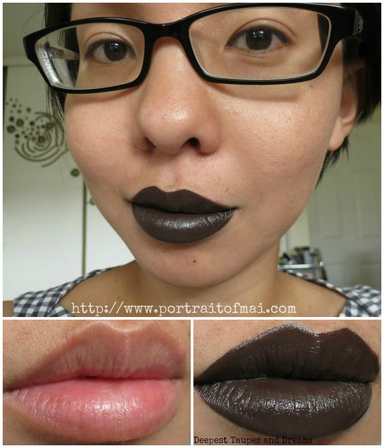 limnit lipsticks Deepest Taupes and Dreams Collage
