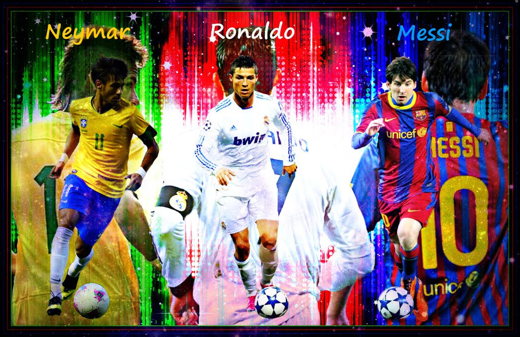 Messi Neymar Ronaldo Wallpaper - WallpaperSafari