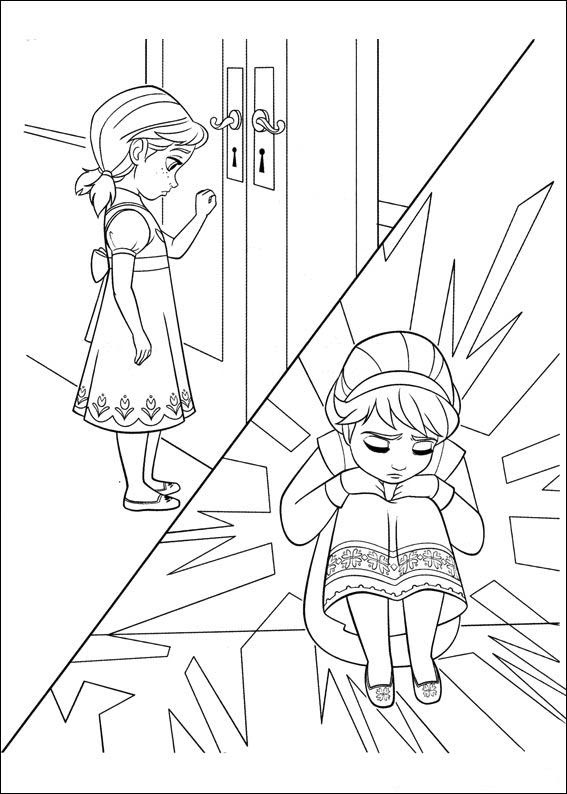 36 Best Frozen Kleurplaten Images Coloring Books Coloring Pages
