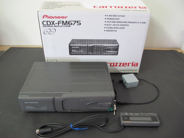 カロッツェリア ｃｄｘ ｆｍ６７５ ６連奏ｃｄチェンジャーの取り付け ニッサン ステージア カー用品と雑貨の店 カーグッズ ゼロ Car Goods Zero