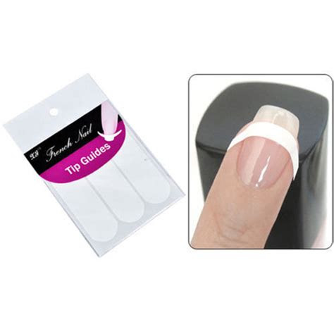pcs newest  brand french manicure strip nail art