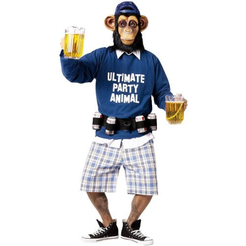 Ultimate Party Animal Adult Costume Size Standard  