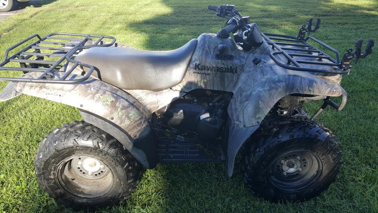 Kawasaki Prairie 360 4x4 Camo Motorcycles For Sale In Michigan