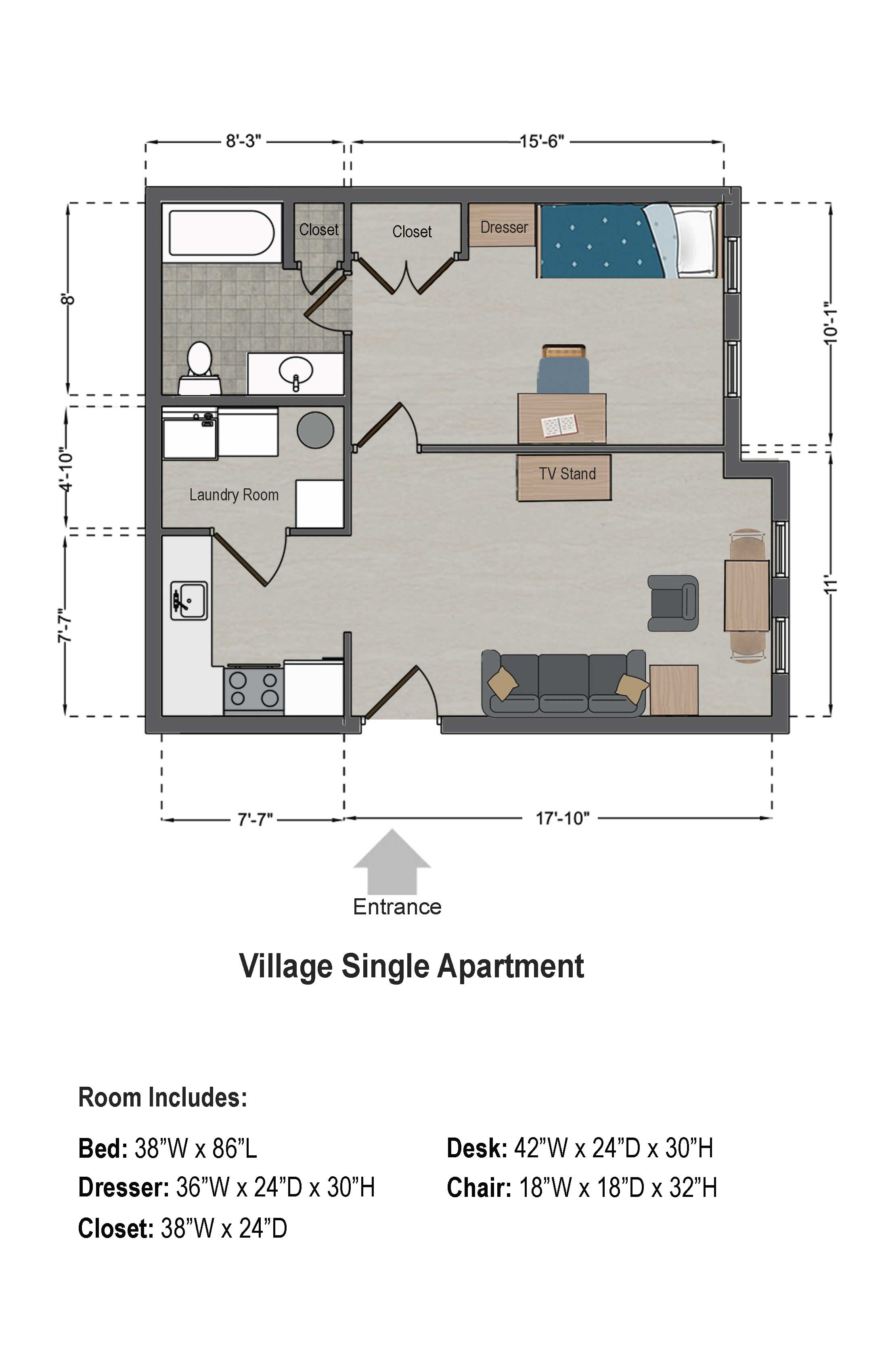 Village Apartments : SLU