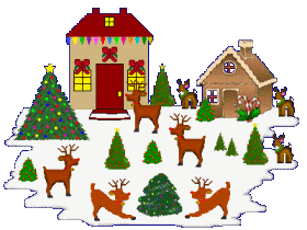 Download Christmas House Clipart - Animated Christmas Houses