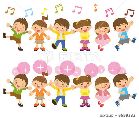 子供たちのイラスト素材