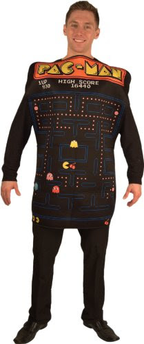 Adult Pac Man Game Screen Costume  