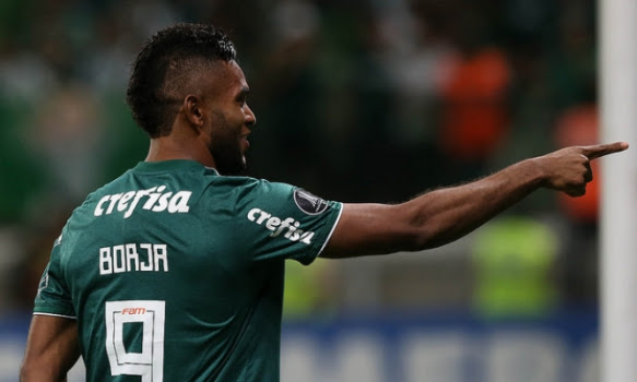 Borja marcou na vitória por 2 a 0 sobre o Alianza Lima