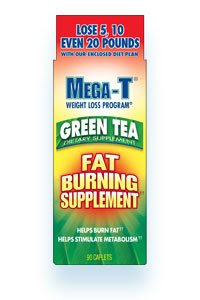 Mega-T® Green Tea Fat Burning Supplement 90-Caplets