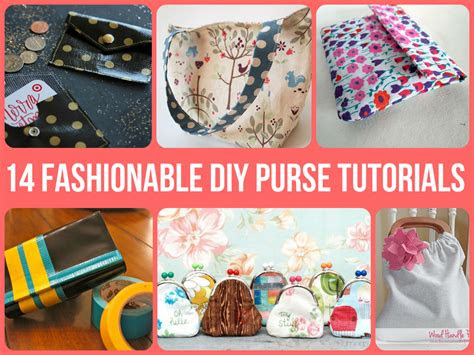 fashionable purse tutorials