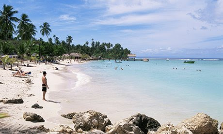 Pigeon Point beach Tobago 