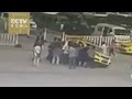 4-year-old girl trapped underneath car saved by passersby