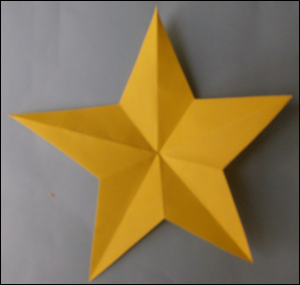 Etoile De Noel En Papier