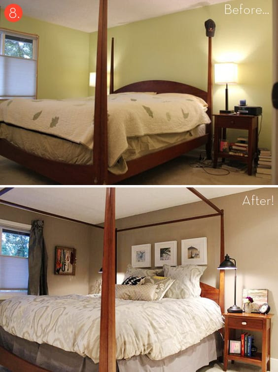Bedroom Makeovers Ideas - Get Inspired: 13 Master Bedroom Makeovers - How to Nest ... : It's also teeming with clever storage solutions to make the room feel much bigger than it really is.