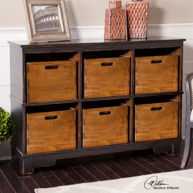 traditional storage bins and boxes