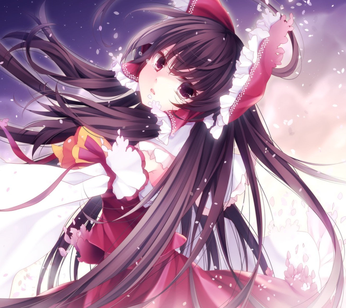 東方プロジェクト Android壁紙 画像 3 博麗霊夢 1440 1280 アニメ壁紙ネット Pc Android Iphone壁紙 画像