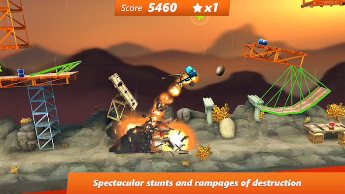 Bridge Constructor Stunts- screenshot 